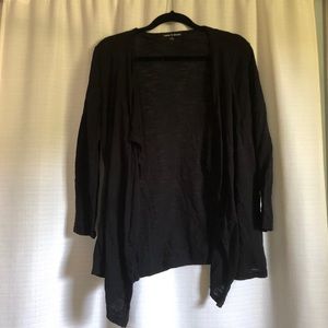 Black lightweight cardigan